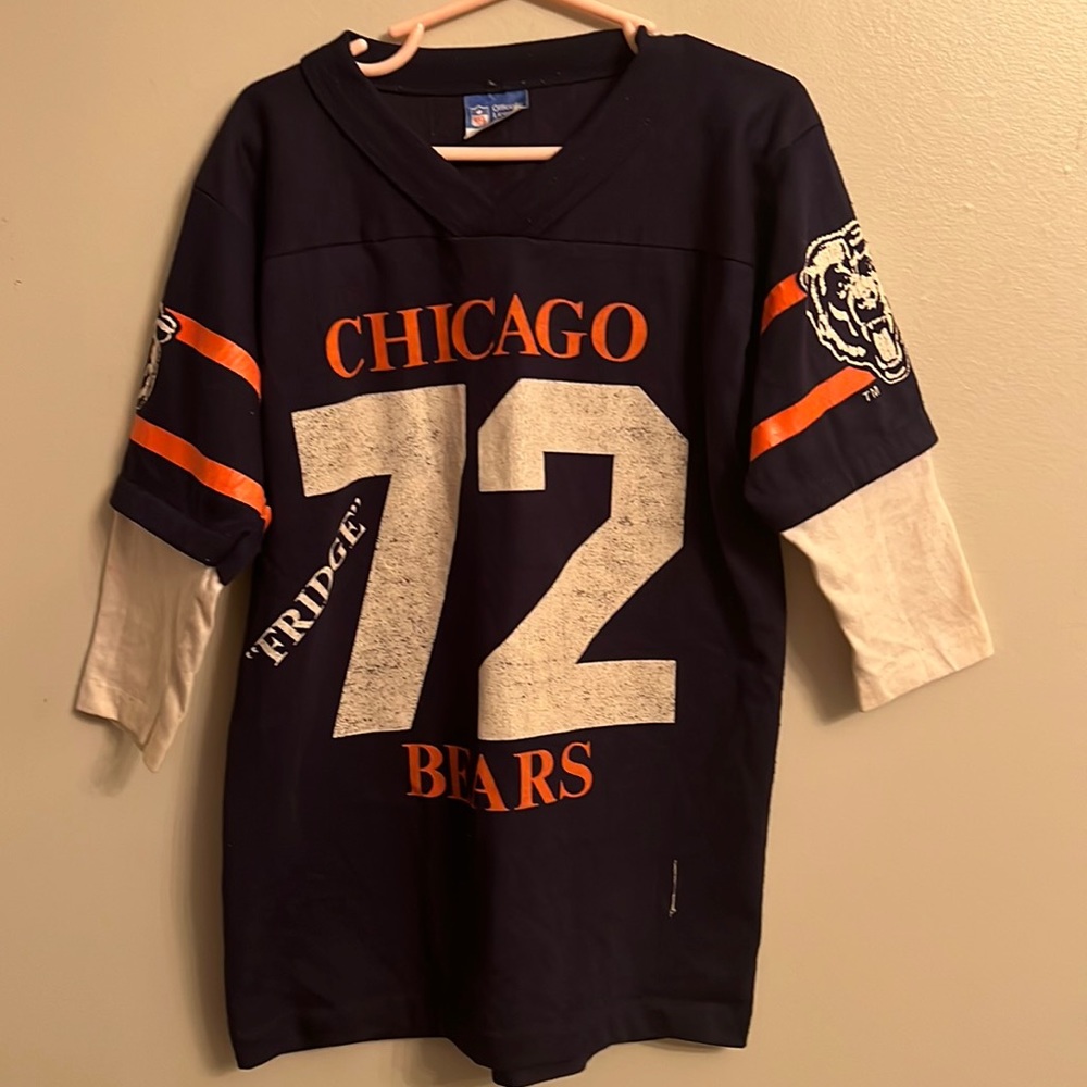 Vintage NFL brand Chicago Bears “The Fridge” William Perry #72 small